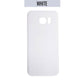 Back Glass Cover For Galaxy S7 - White