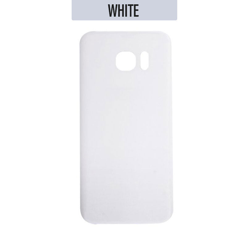 Back Glass Cover For Galaxy S7 - White