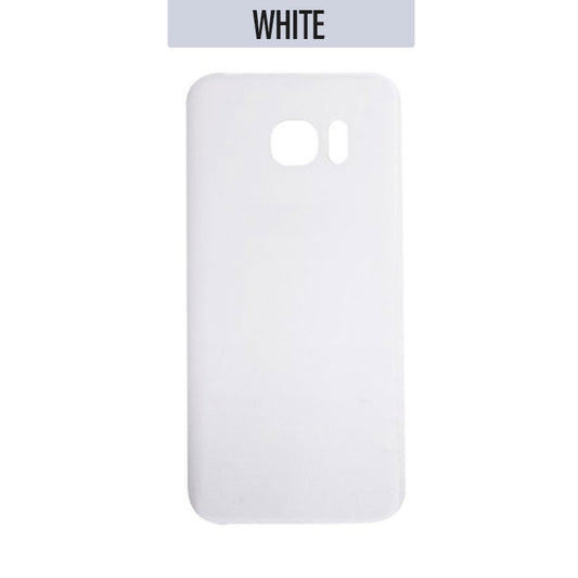 Back Glass Cover For Galaxy S7 - White