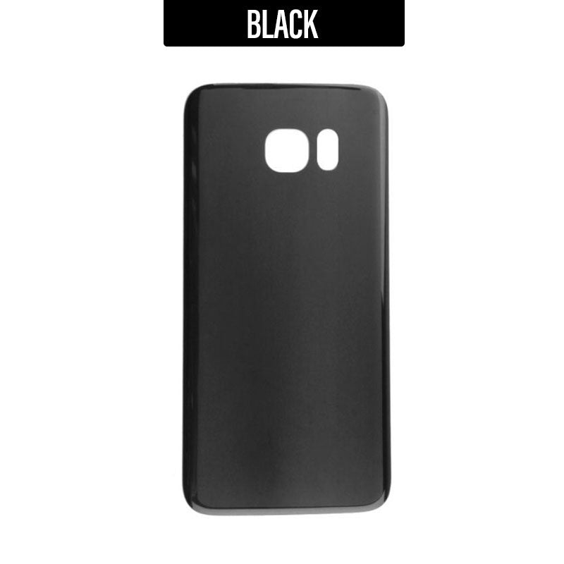 Back Glass Cover For Galaxy S7 - Black