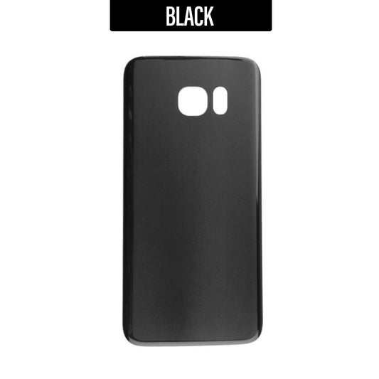 Back Glass Cover For Galaxy S7 - Black