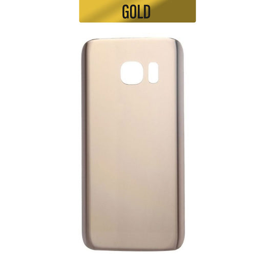 Back Glass Cover For Galaxy S7 -  Gold