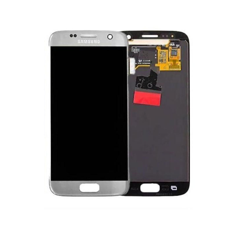 LCD Digitizer Screen Assembly Service Pack for Galaxy S7 G930 -  Silver
