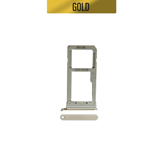 Sim Card Tray Single Sim For Galaxy S7/S7 Edge - Gold