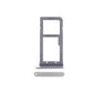 Sim Card Tray Dual Sim For Galaxy S7/S7 Edge - Silver