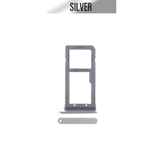 Sim Card Tray Single Sim For Galaxy S7/S7 Edge - Silver