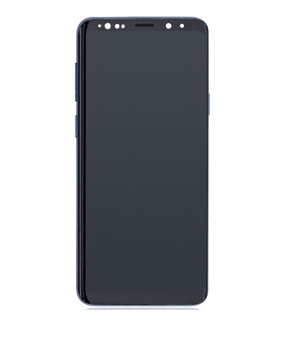 LCD Digitizer Screen Assembly With Frame Service Pack for Galaxy S9 Plus G965 - Coral Blue