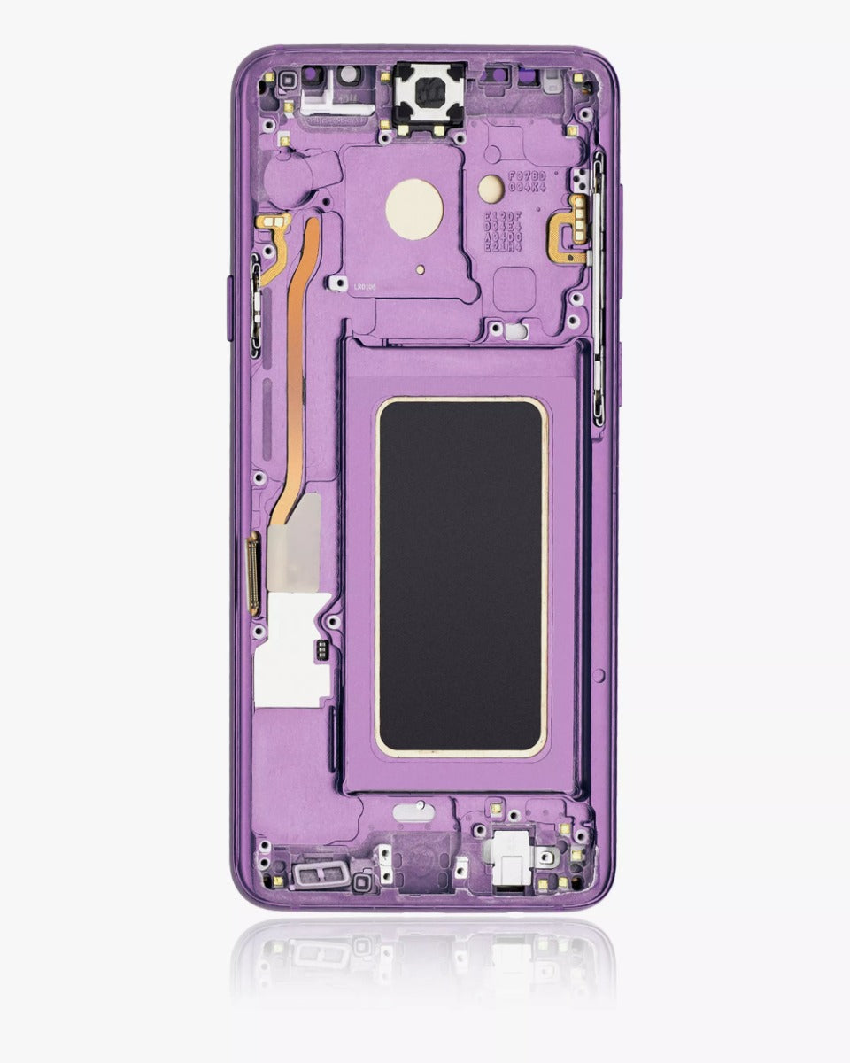 LCD Digitizer Screen Assembly With Frame Service Pack for Galaxy S9 Plus G965 - Lilac Purple