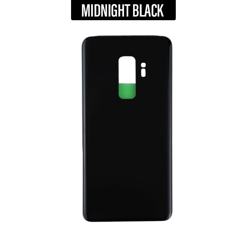 Back Battery Cover Glass Replacement for Galaxy S9 Plus G965 - Midnight Black