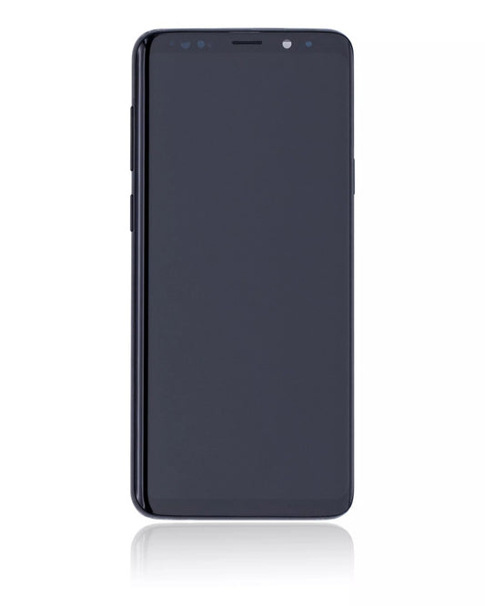 LCD Digitizer Screen Assembly With Frame (Refurbished) for Galaxy S9 Plus G965 - Black