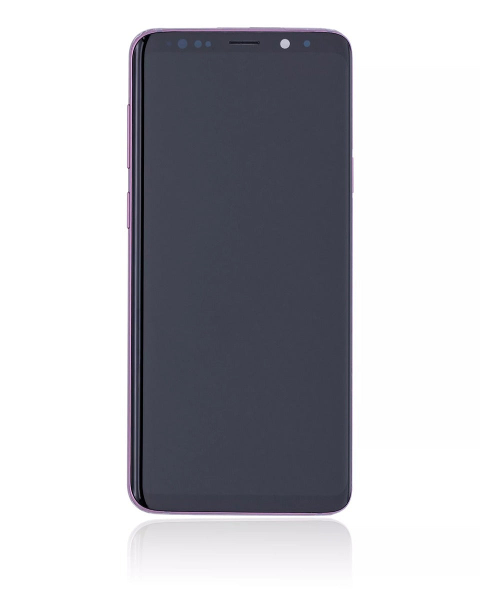 LCD Digitizer Screen Assembly With Frame Service Pack for Galaxy S9 Plus G965 - Lilac Purple