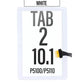 Touch Screen Digitzer For Galaxy Tab 2 10.1 P5100/P5110 - White