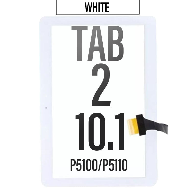 Touch Screen Digitzer For Galaxy Tab 2 10.1 P5100/P5110 - White