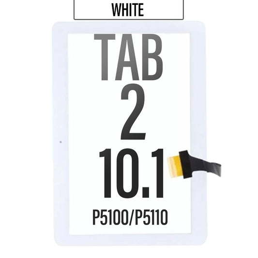 Touch Screen Digitzer For Galaxy Tab 2 10.1 P5100/P5110 - White