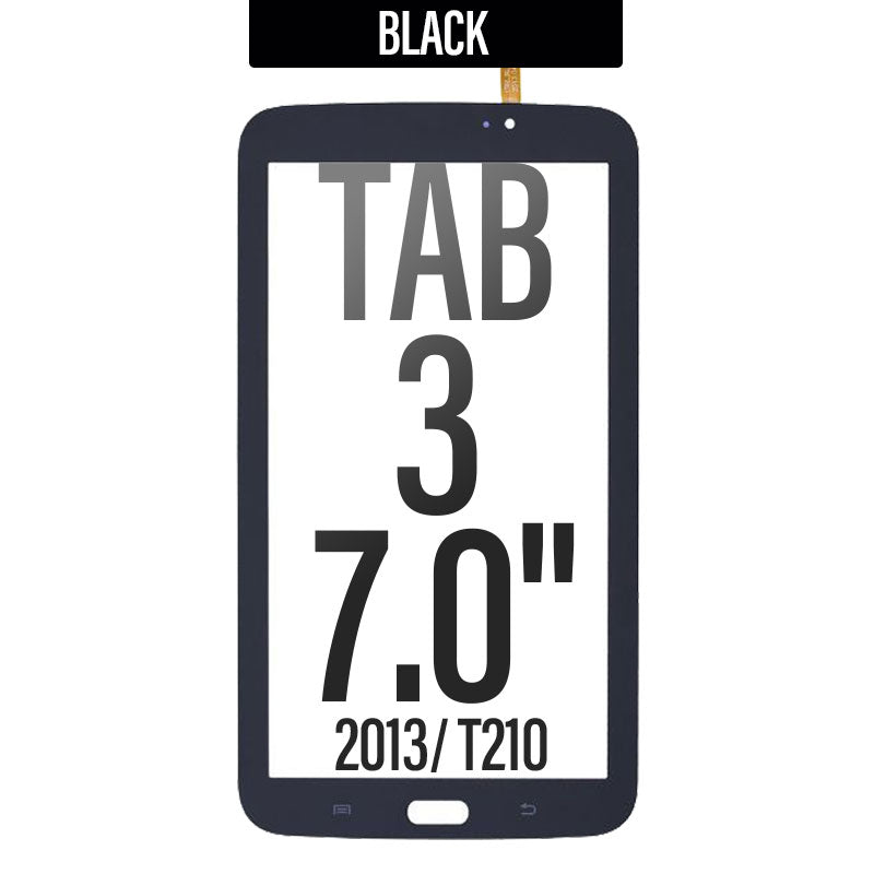 Touch Screen Digitzer For Galaxy Tab 3 7.0 T210 - Black
