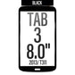 Digitzer Touch Screen For  Galaxy Tab 3 8.0 T311 - Black