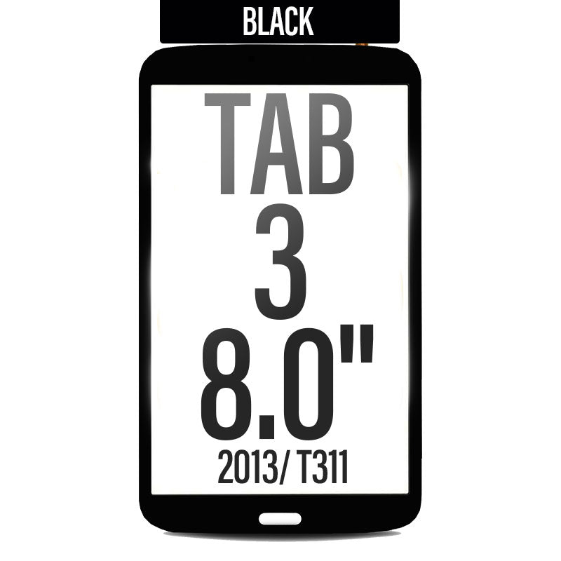 Digitzer Touch Screen For  Galaxy Tab 3 8.0 T311 - Black