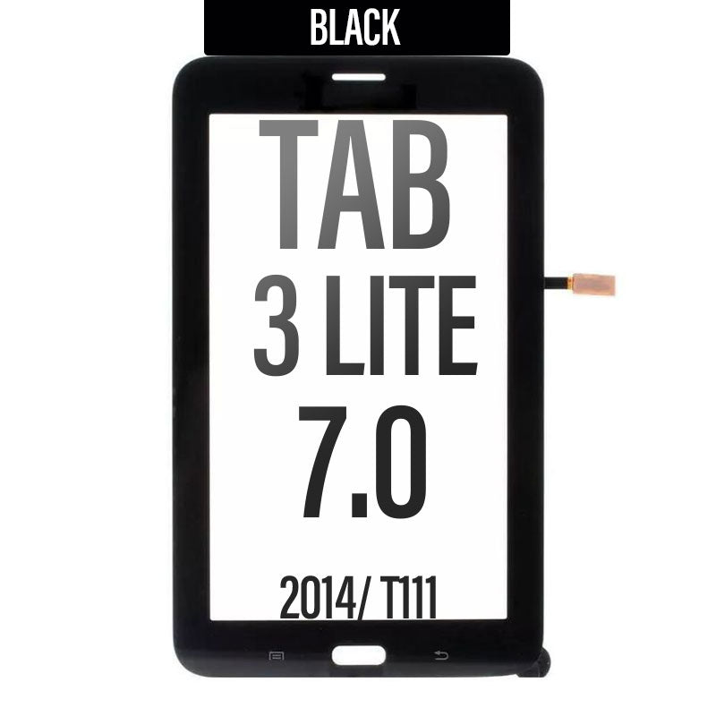 Touch Screen Digitzer For Galaxy Tab 3 Lite 7.0 T111 - Black