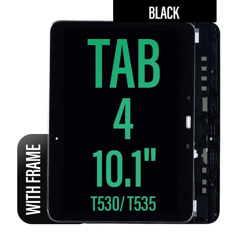 LCD Touch Screen Assembly With Frame For Galaxy Tab 4 10.1 T530/ T535  - Black