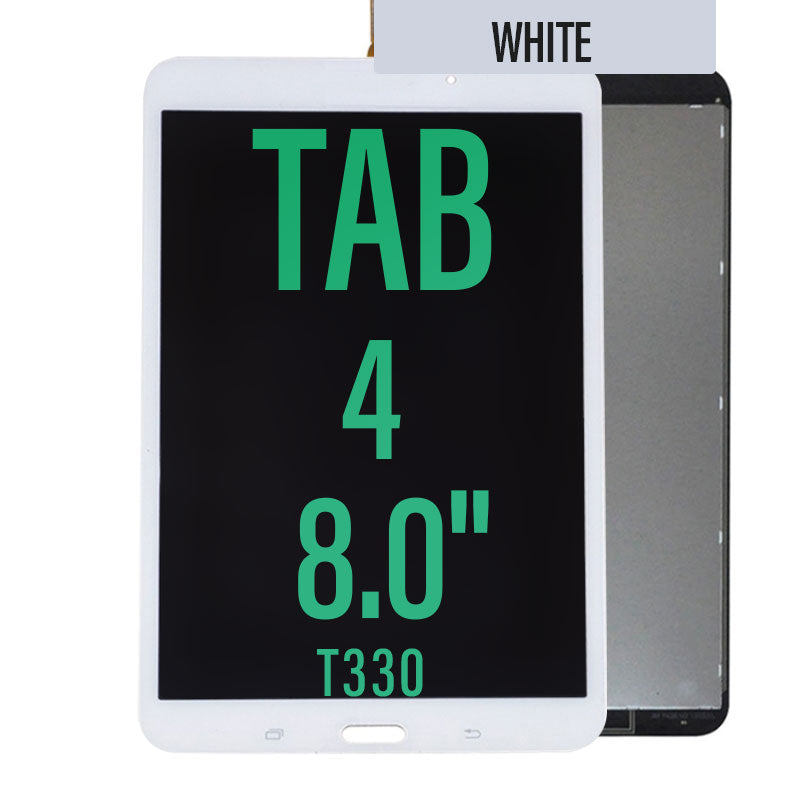 LCD Touch Screen Assembly For Galaxy Tab 4 8.0 T330  - White