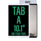 LCD Touch Screen Assembly For Galaxy Tab A 10.1 (2016) T580/ T585 - White