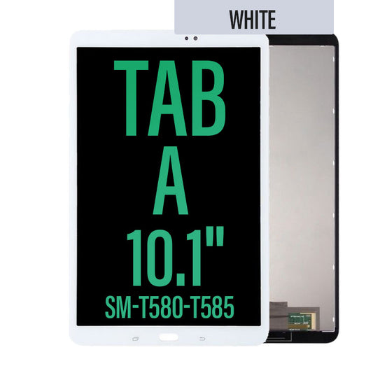 LCD Touch Screen Assembly For Galaxy Tab A 10.1 (2016) T580/ T585 - White