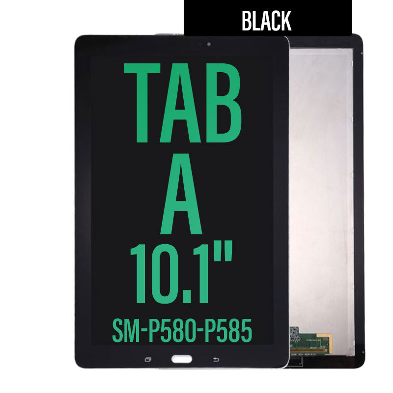 LCD Touch Screen Assembly For Galaxy Tab A 10.1 (2016) P580/ P585 - Black