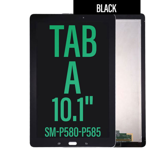 LCD Touch Screen Assembly For Galaxy Tab A 10.1 (2016) P580/ P585 - Black