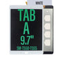 LCD Touch Screen Assembly For Galaxy Tab A 9.7 T550/ T555 - White