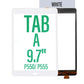Touch Screen Digitzer For Galaxy Tab A 9.7 P550/ P555 - White