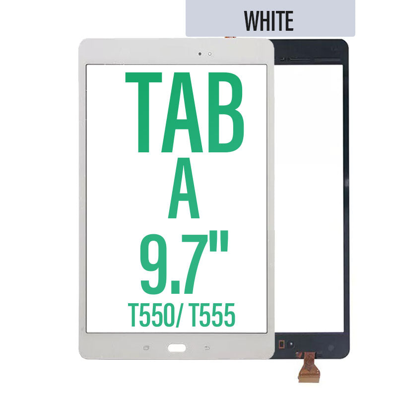 Touch Screen Digitzer For Galaxy Tab A 9.7 T550/ T555 - White