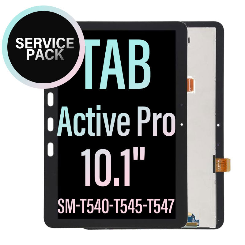 LCD Touch Screen Assembly For Galaxy Tab Active Pro T545/ T540/ T547 - Service Pack