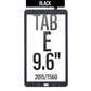 Touch Screen Digitzer For Galaxy Tab E 9.6 T560 - Black