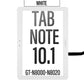 Touch Screen Digitzer For Galaxy Tab Note 10.1 - White