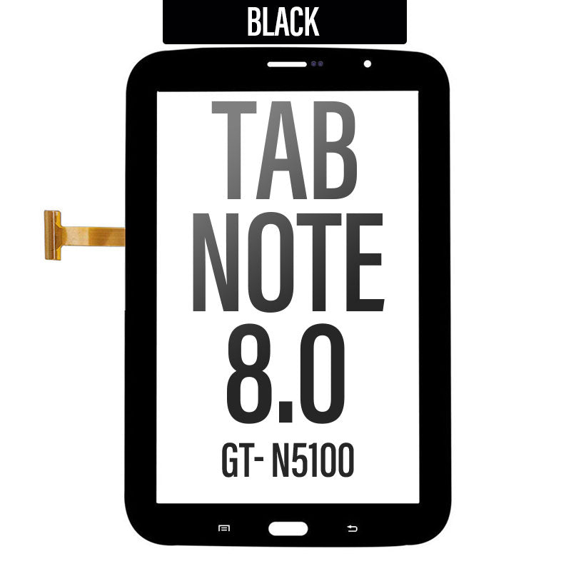 Touch Screen Digitzer For Galaxy Tab Note 8.0 N5100 - Black