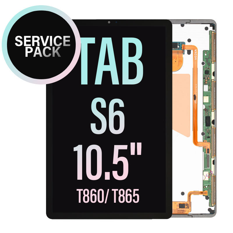LCD Touch Screen Assembly For Galaxy Tab S6 T860/T865 - Service Pack