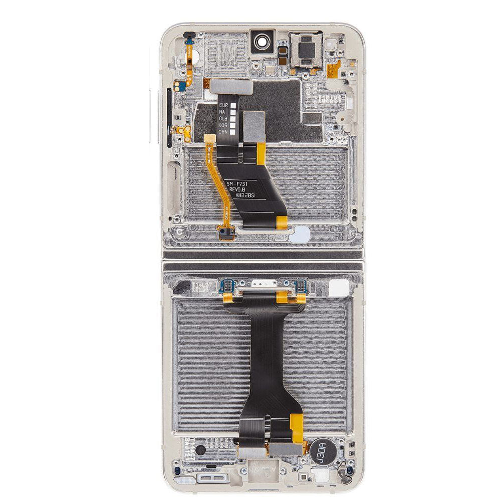 LCD Touch Screen Assembly For Galaxy Z Flip5 -Cream