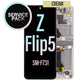 LCD Touch Screen Assembly For Galaxy Z Flip5 -Cream