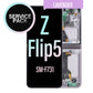 LCD Touch Screen Assembly For Galaxy Z Flip5 - Lavender