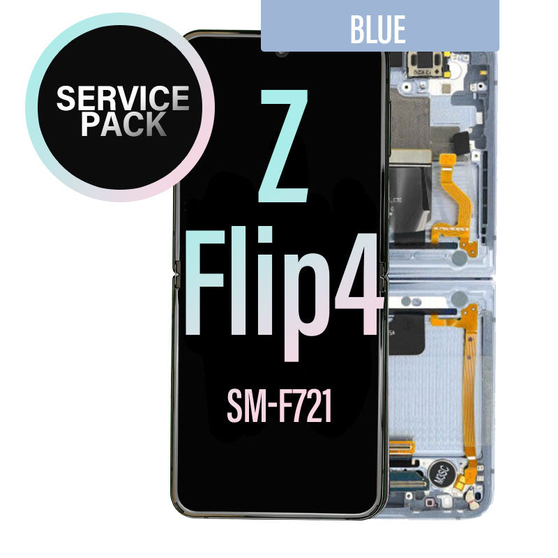 LCD Touch Screen Assembly For Galaxy Z Flip4 5G -Blue