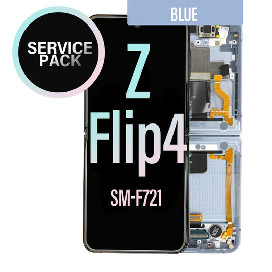 LCD Touch Screen Assembly For Galaxy Z Flip4 5G -Blue
