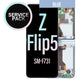 Screen Replacement Assembly For Galaxy Z Flip5 -Blue