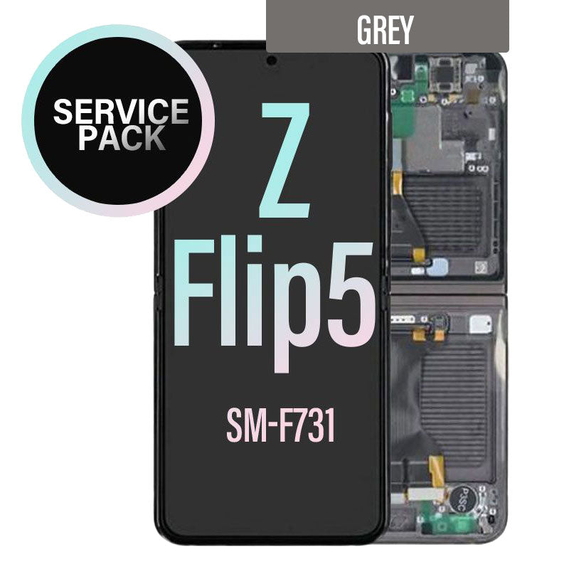 LCD Touch Screen Assembly For Galaxy Z Flip5 -Gray