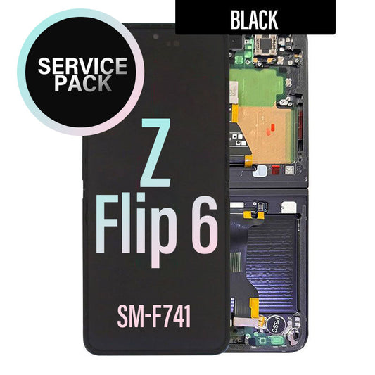 LCD Touch Screen Assembly (Main) For Galaxy Z Flip6 -Black