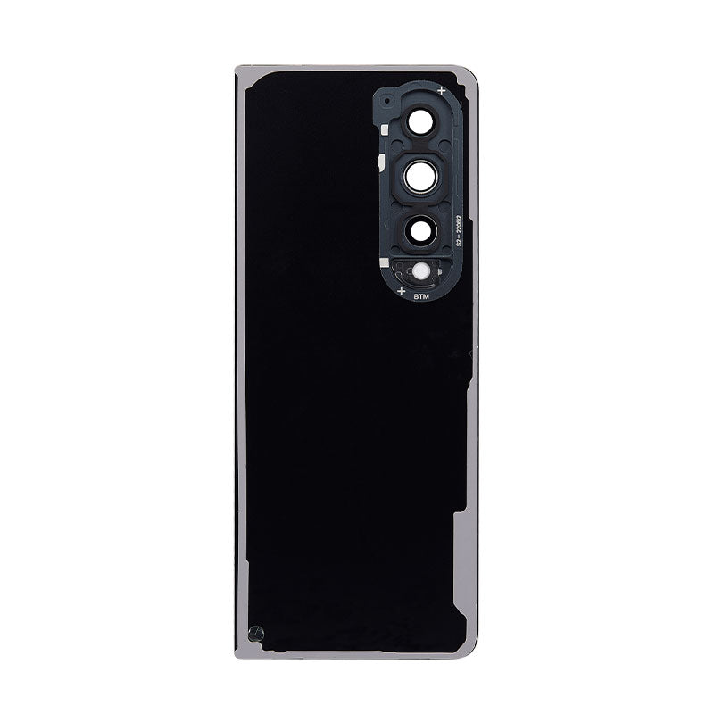 Back Glass Cover With Camera Lens For Galaxy Z Fold4 5G
