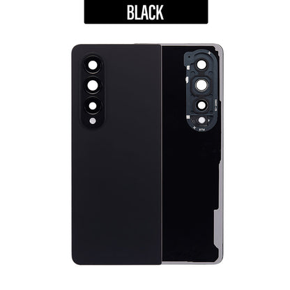 Back Glass Cover With Camera Lens For Galaxy Z Fold4 5G