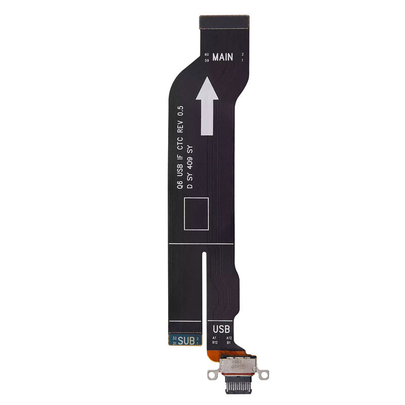 Charging Port Flex with Board For Galaxy Z Fold6
