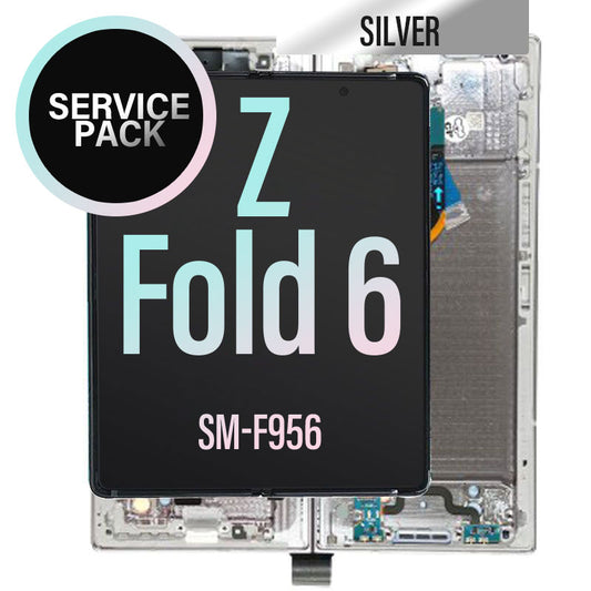 LCD Touch Screen Assembly Complete For Galaxy Z Fold6 - Silver