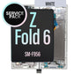 LCD Touch Screen Assembly Complete For Galaxy Z Fold6 - White