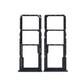 Dual Sim Tray Replacement for Galaxy A20 / A30 /A50 / A70- Black